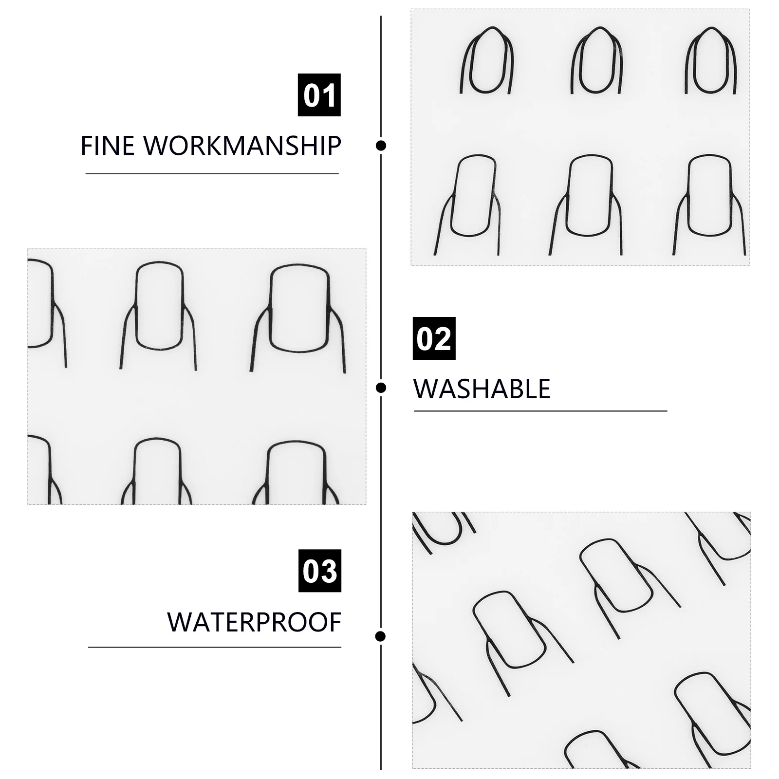 Almohadilla para colorear uñas, placa de práctica, esteras de esmalte transparente, suministros de salón, herramientas para pasta de manicura de silicona reutilizable, 2 uds.