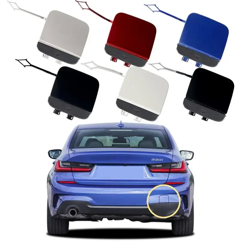 

Rear Bumper Tow Hook Cap Towing Eye Cover For BMW 3 G20 G21 M-Sport 2018 2019 2020 2021 2022 51128099902 Car Accessories