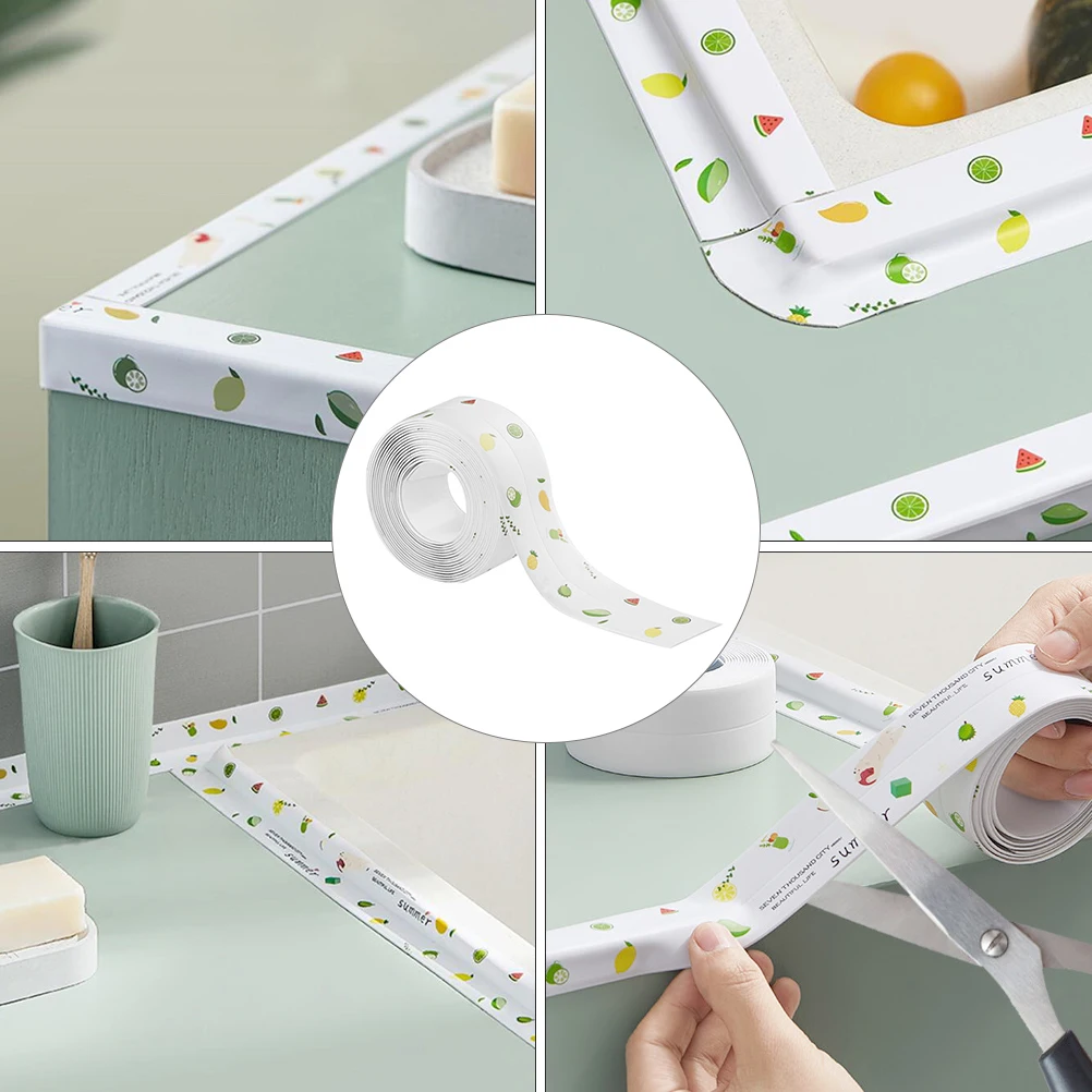 

Caulk Tape for Bathtub Sink Waterproof Seam Acrylic Adhesive Anti mildew Stickers Kitchen Bathroom Use Gap Cover Wall Corner