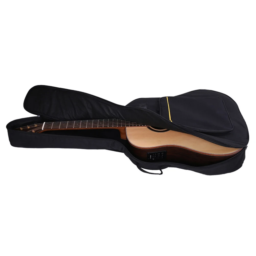

Guitar Bag 41 Inch Acoustic Thickened Padded Backpack Gig Bag Scratch Proof Oxford Cloth Protective Guitar Case