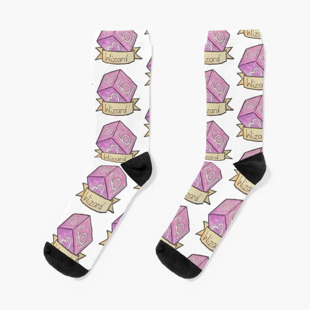

D&D Wizard Hit Dice Socks valentine gift ideas Lots kawaii new year Socks Man Women's