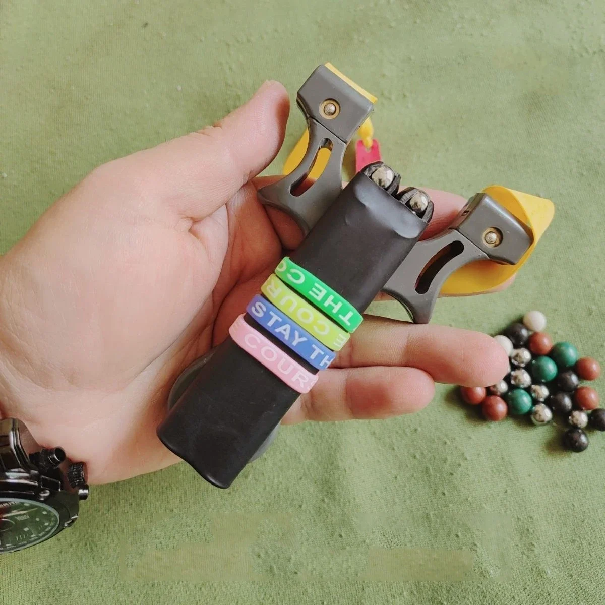 Slingshot Bullets Storage Clip Edc Portable Extra Bullets Storage Box Slingshot Accessories Tools