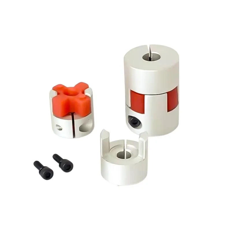 1Pc XB20*25 D20mm L25mm CNC Flexible 2 Jaw Spider Plum Coupling Motor Clutch Shaft Coupler 4/5/6/6.35/7/8/10mm For CNC Machine