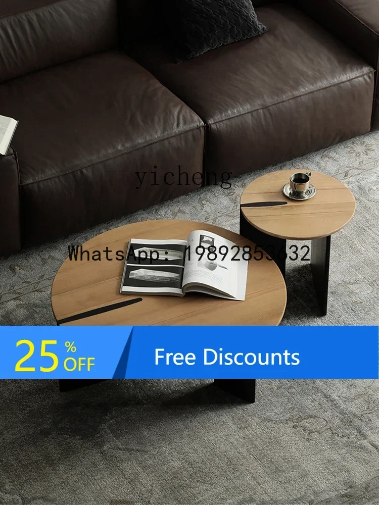 Small Coffee Table Living Room Home Expression Modern Minimalist Creative round Small Apartment Coffee Table
