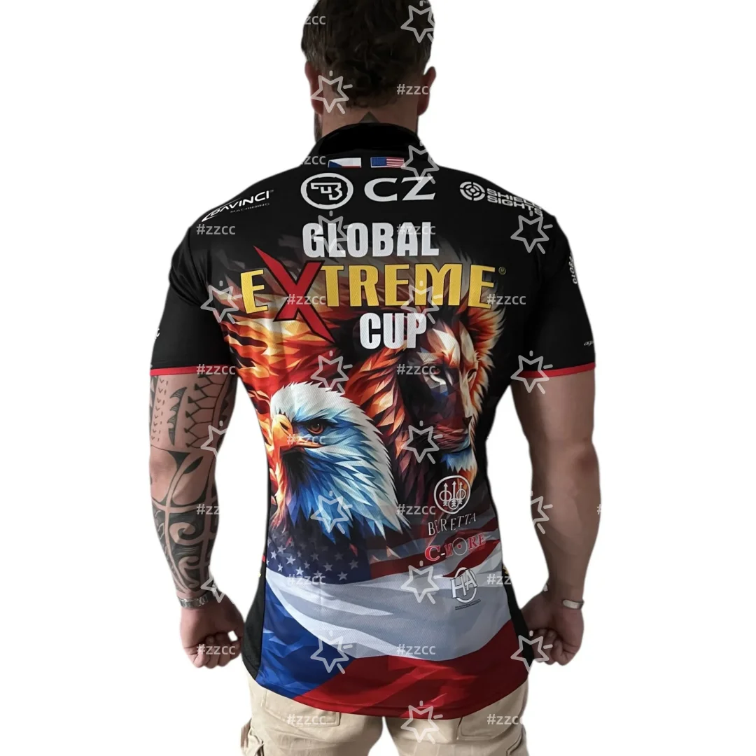 16th Anniversary Extreme Euro Open Shirt Memorial Edition Polo Shirt Sports Men's T-Shirt Kid's Tee Safety Tshirt Safety suit