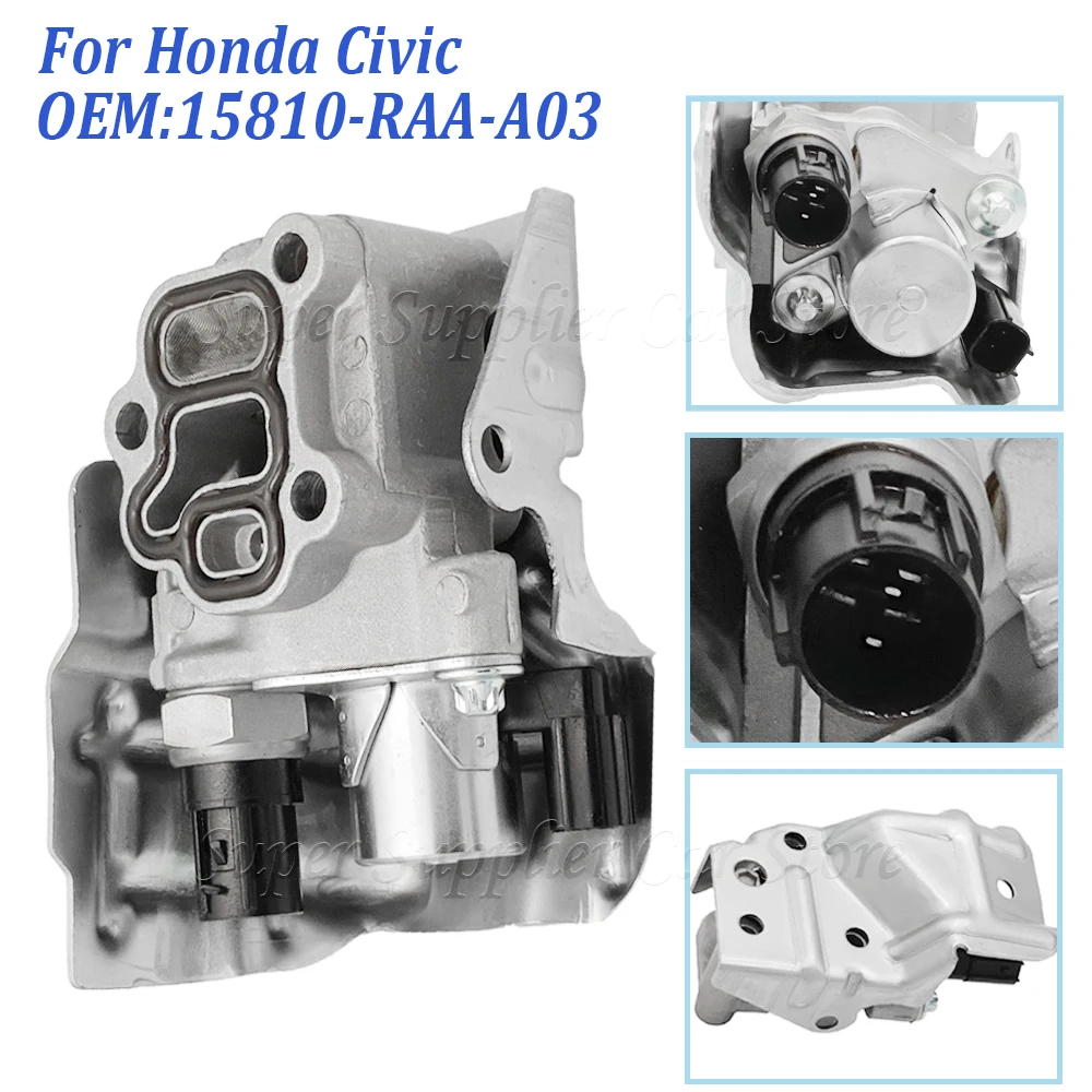 For Honda Civic 1.3L 1.7L Accord CR-V Element 2.4L 3.0L Acura TSX VTEC Solenoid Spool Valve 15810RAAA03 15810-RAA-A03