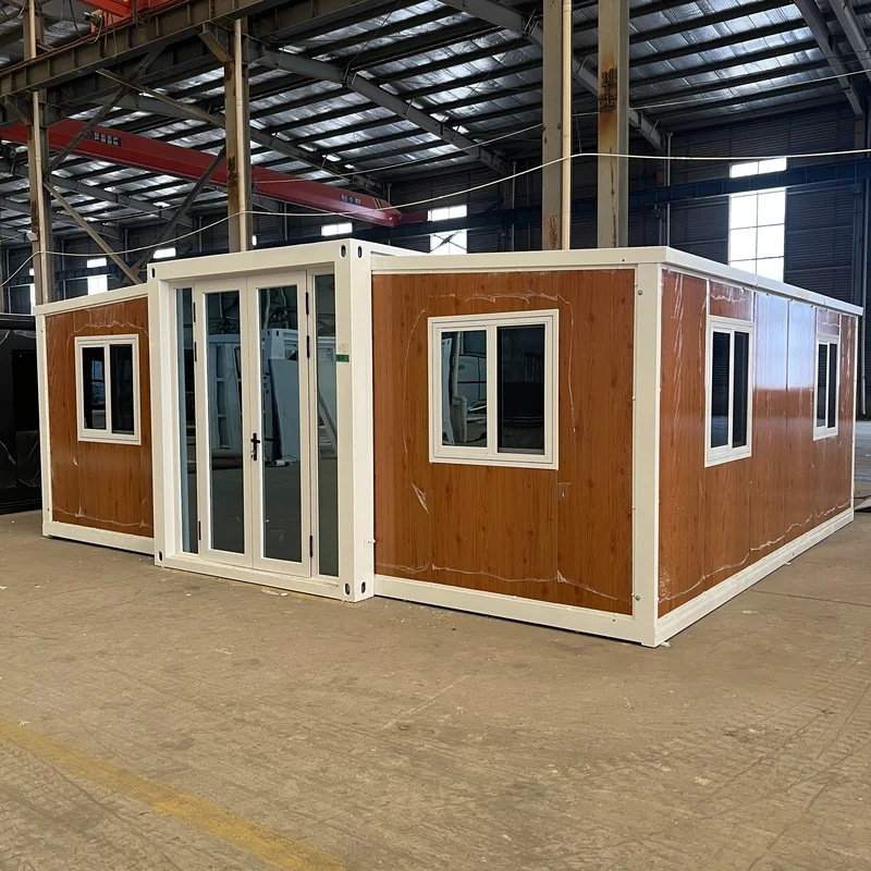 Container House Steel 20ft Modular Expandable Unit For Emergency Shelter Site Temporary Living Space