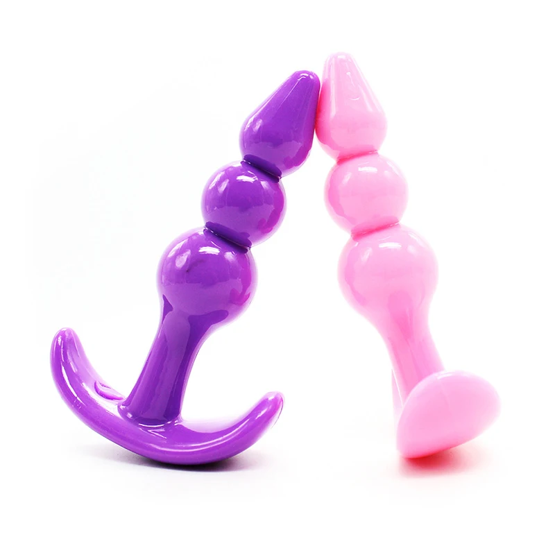 Bdsm productos de masturbación para juegos de adultos, Gel de sílice, cuentas de tracción Anal, estimulador, masajeador, tapones para los glúteos, juguetes eróticos en pareja, Sex Shop