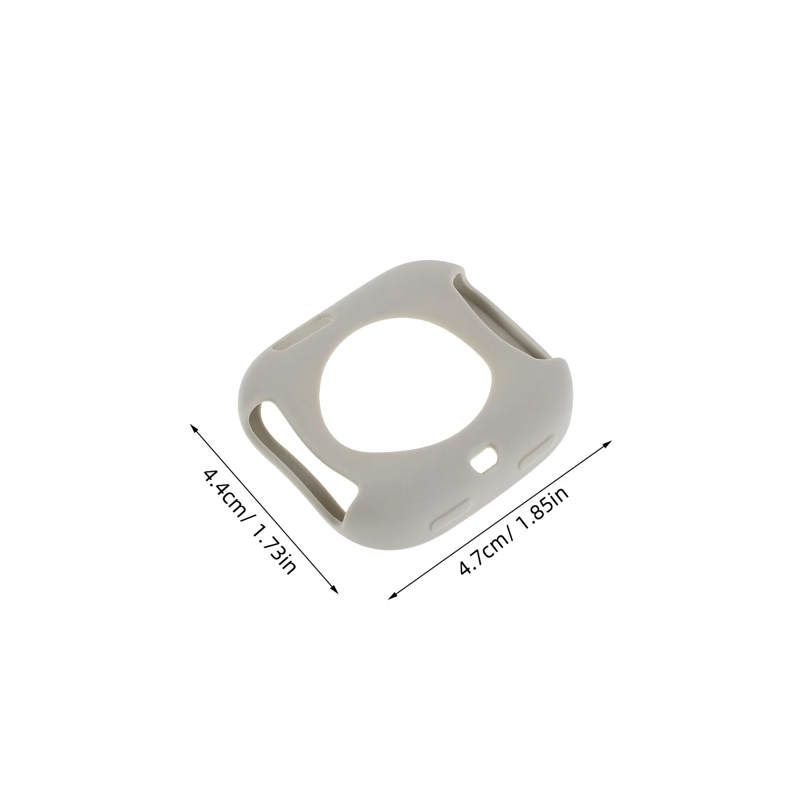 10Pcs Watch Silicone Case Slim Lightweight Protective Cover Hollow Design Reusable Detachable Shockproof Scratch Resistant