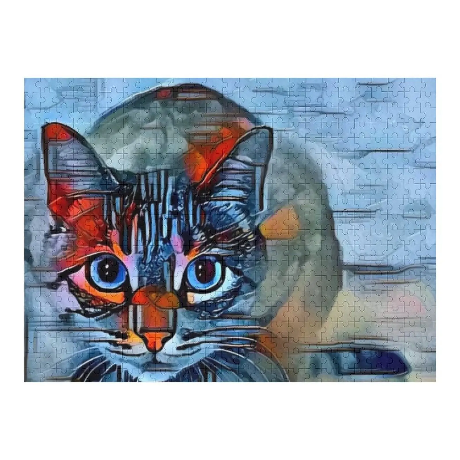 

Watchful Jigsaw Puzzle Animal Custom Wood Puzzle