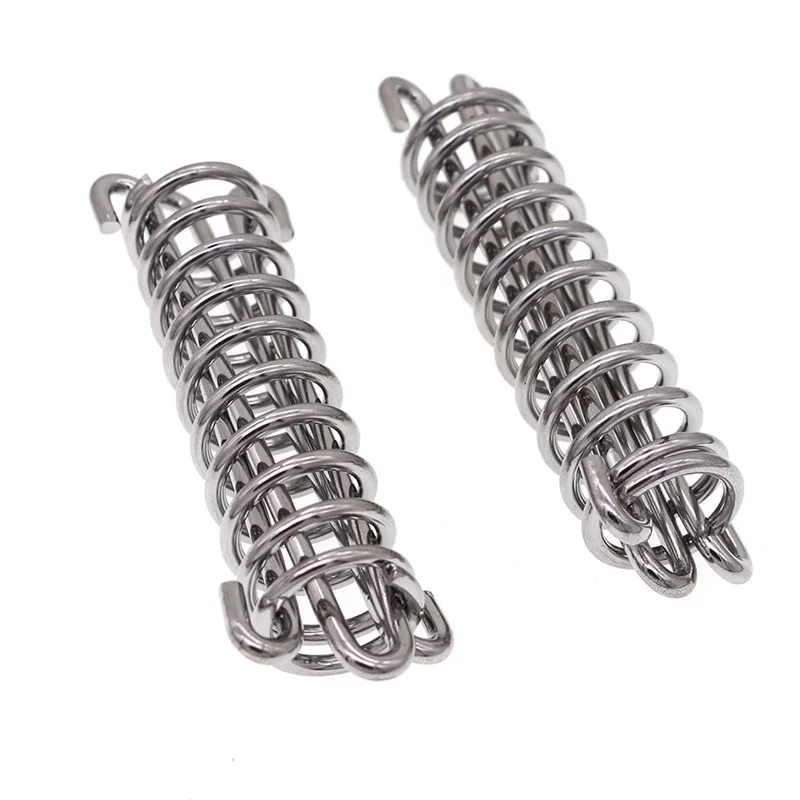 Guangluo 304 Stainless Steel Tent Spring, Shock Absorption, Dog Chain Springs, Canvas Tent Spring, Outdoor, High Strength