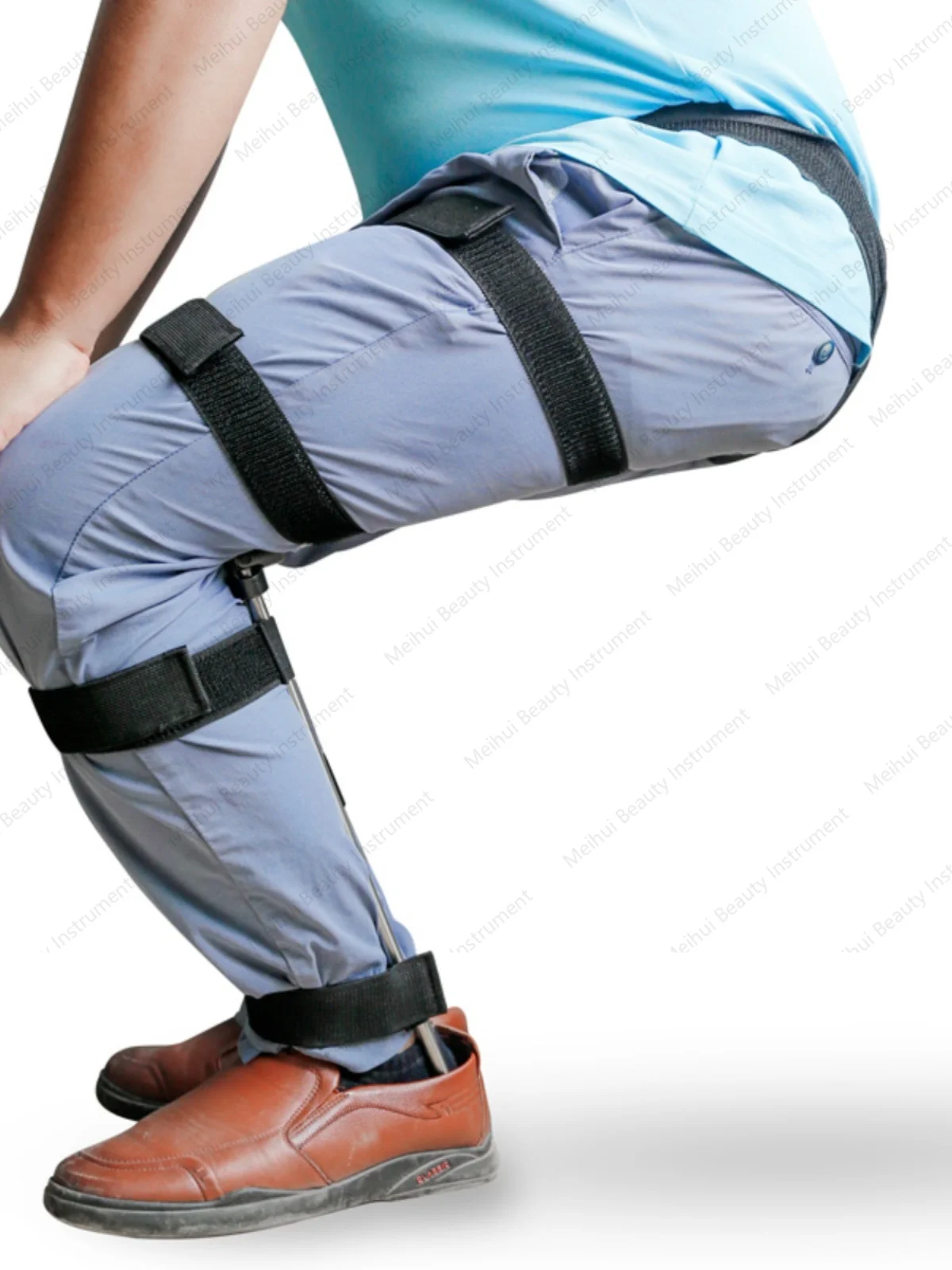 

Wearable V-shaped Chair, Velcro Power Seat, High-quality Stainless Steel