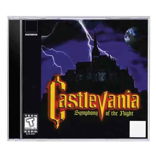 PS1 Sinfonía de la noche con disco de copia Manual, estación de consola de desbloqueo, 1 controlador óptico Retro, accesorios para videojuegos