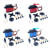 High torque digital servo waterproof 20KG 25KG 30KG 35KG servo 180 degrees 270 degrees metal gear 25T RC truck mechanical arm