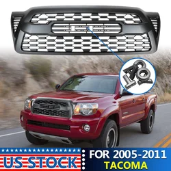 Car Front Bumper Hood Grille Black Grill PT0317-9842 for Toyota Tacoma 2005 2006 2007 2008 2009 2010 2011