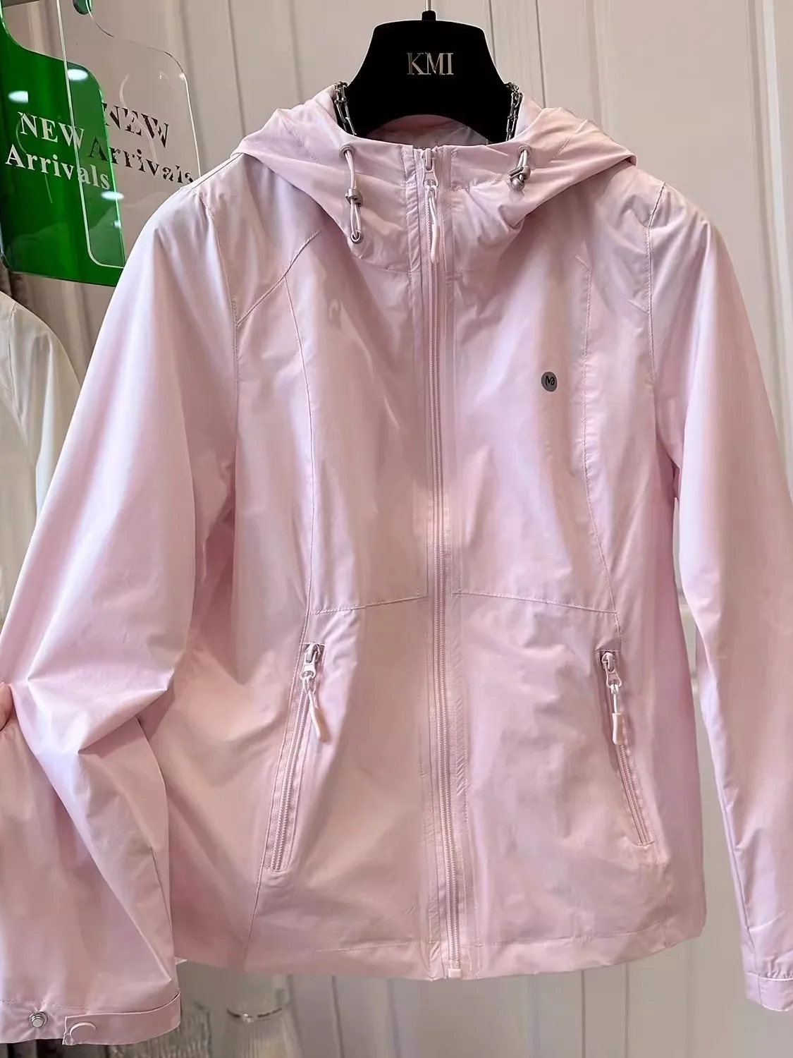 Summer Thin Large Size Fashionable Drawstring Hooded Sun Protection Casual Sports Outdoor Leisure Slimming Jacket for Men And...
