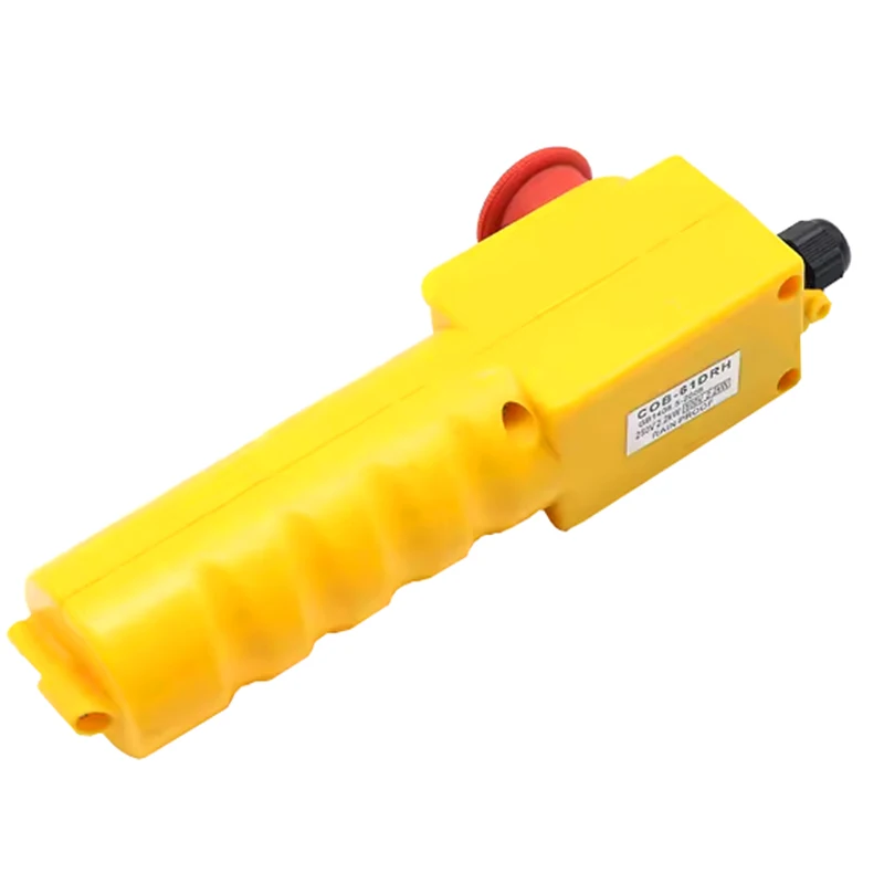 COP-61DRH Direct Operation Electric Hoist Crane Controller - Rainproof, W/ Emergency Stop Mushroom Head Push Button Switch