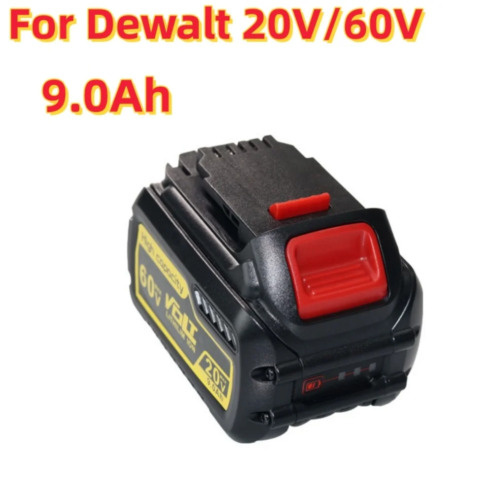 

DCB606 9000mAh 20V/60V MAX Batterie Ersatz For Dewalt DCB609G DCB612 Arbeit mit Alle 20V/60V Cordless Power Tools