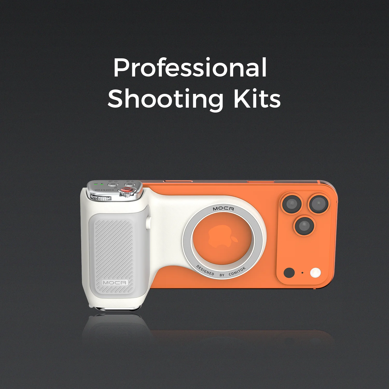 COMITOK – poignée magnétique pour appareil photo de téléphone, support intelligent avec télécommande pour Iphone et Android, accessoire d'aide au tir