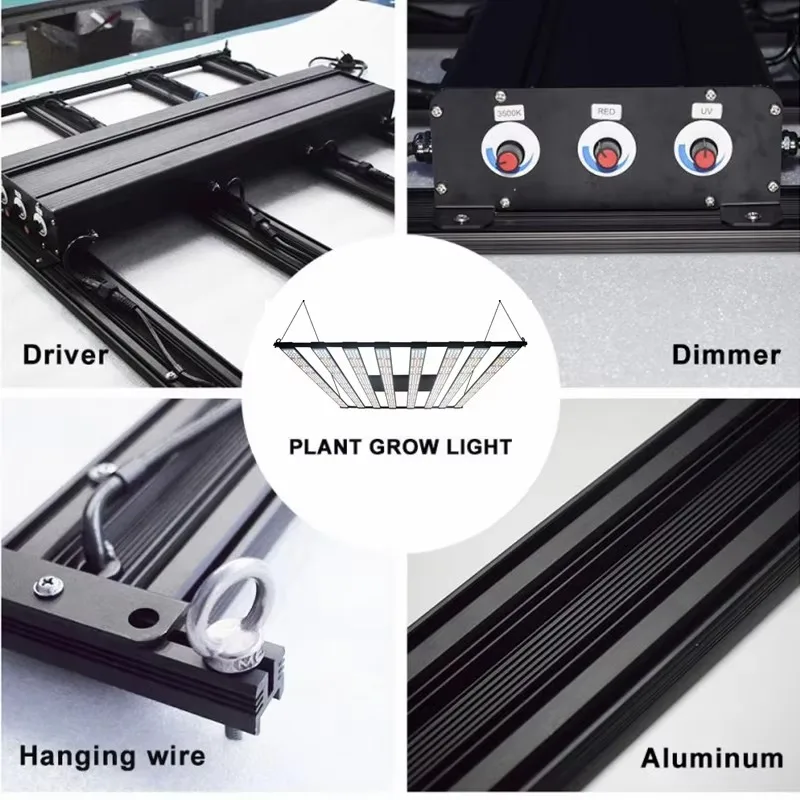 15% di sconto sulla luce di coltivazione a LED LM301H EVO da 1000 W IP65 Luci di crescita delle piante idroponiche impermeabili per il sistema di coltivazione interna