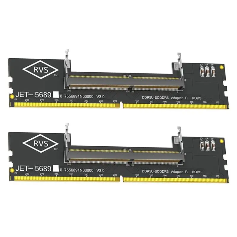 X64A-DDR5 Laptop To For Desktop Memory Adapter Card Notebook To PC For Desktop PC Extension Computer Memory Adapter