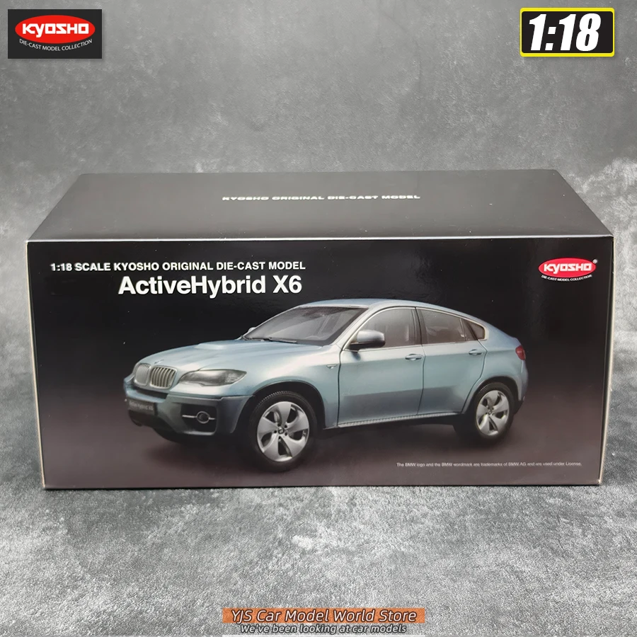 Kyosho diecast model 1:18 ActiveHybrid X6   metal car model ornament Collection