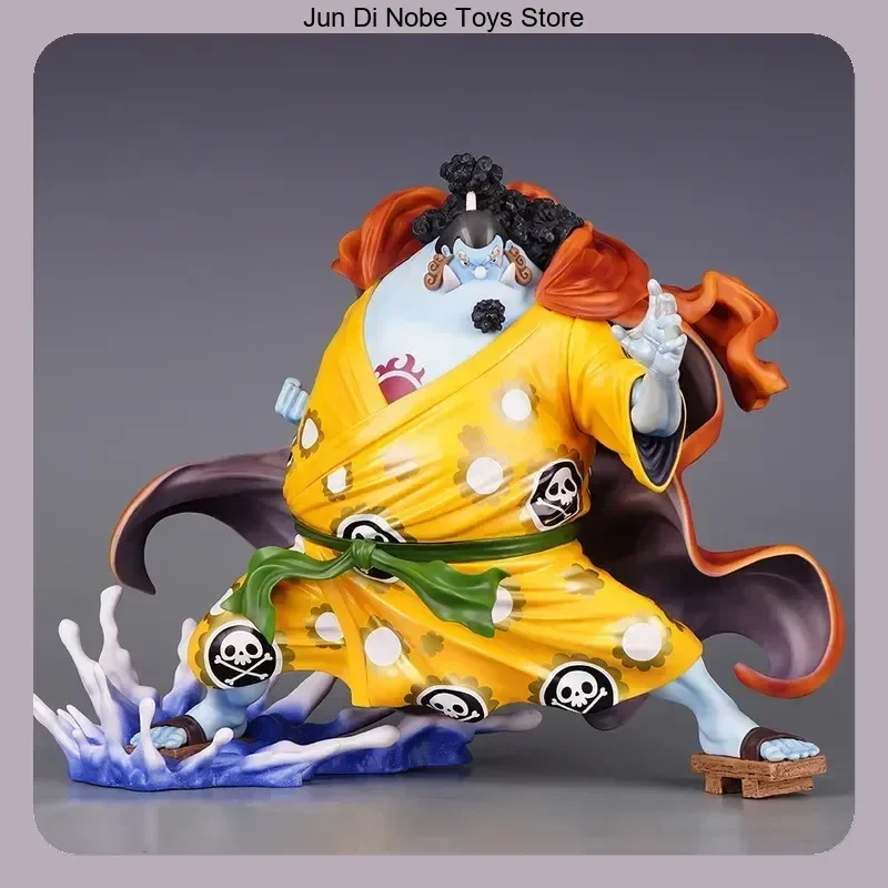 Jinbe One Piece Knight of the Sea Seven Warlords of the Sea 25cm Large Collectible Anime Figure Statue Desktop Decoration Gift
