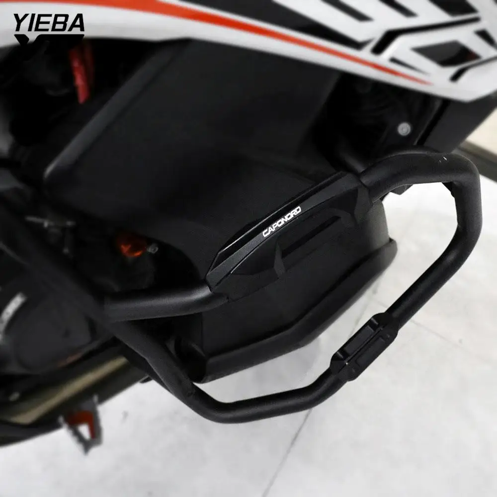 

For Aprilia Atlantic 300S Scooter Caponord Dorsoduro 750 900 1200 Motorcycle Engine Crash Bar Protection Bumper Guard Block