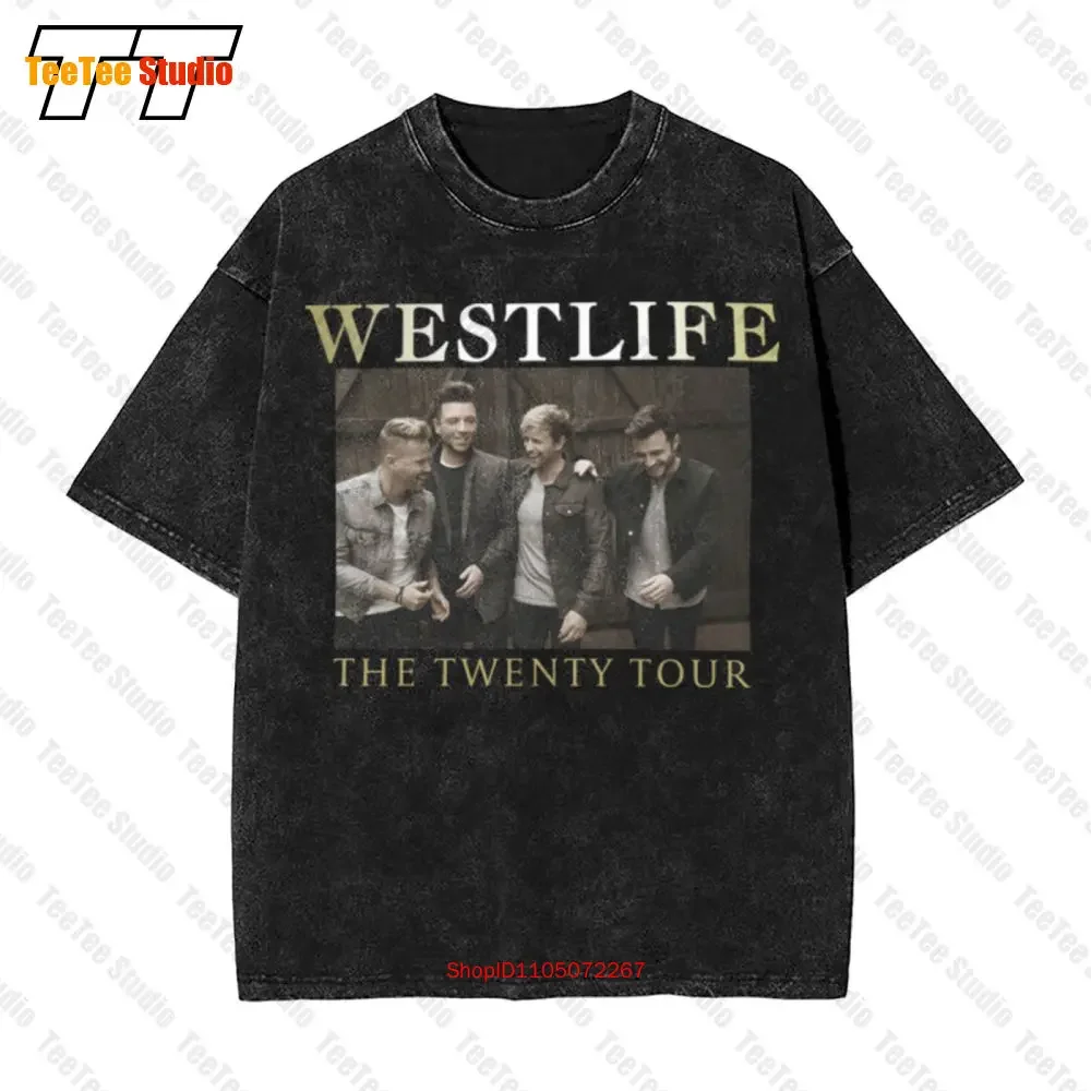 Westlife The Twenty Tour 2019 Vintage Oversized T-Shirt YTPF