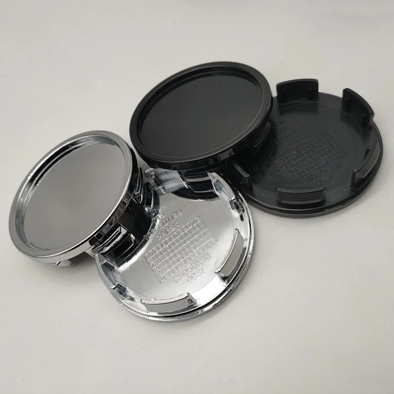 4PCS/lot 58MM ABS Blank Wheel Center Cap Hub Cover Car Wheel Tire Rims Center Hub Caps car Styling accessories