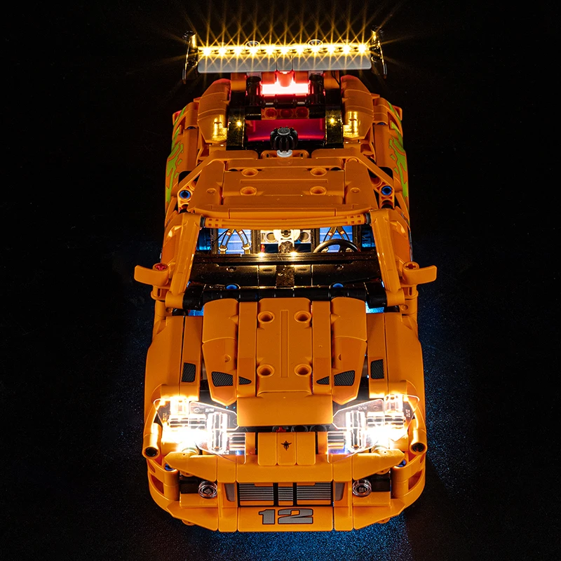 

Усовершенствованный комплект светодиодных фонарей «сделай сам» для Lego 42204 (только светодиодный светильник, без модели блоков) Высокопроизводительный