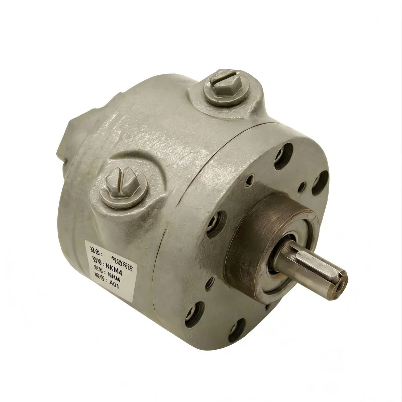 NKM-4 Standard Vane Air Motor - 1.7HP 1.3kW 4.1Nm, Air Vane Motor