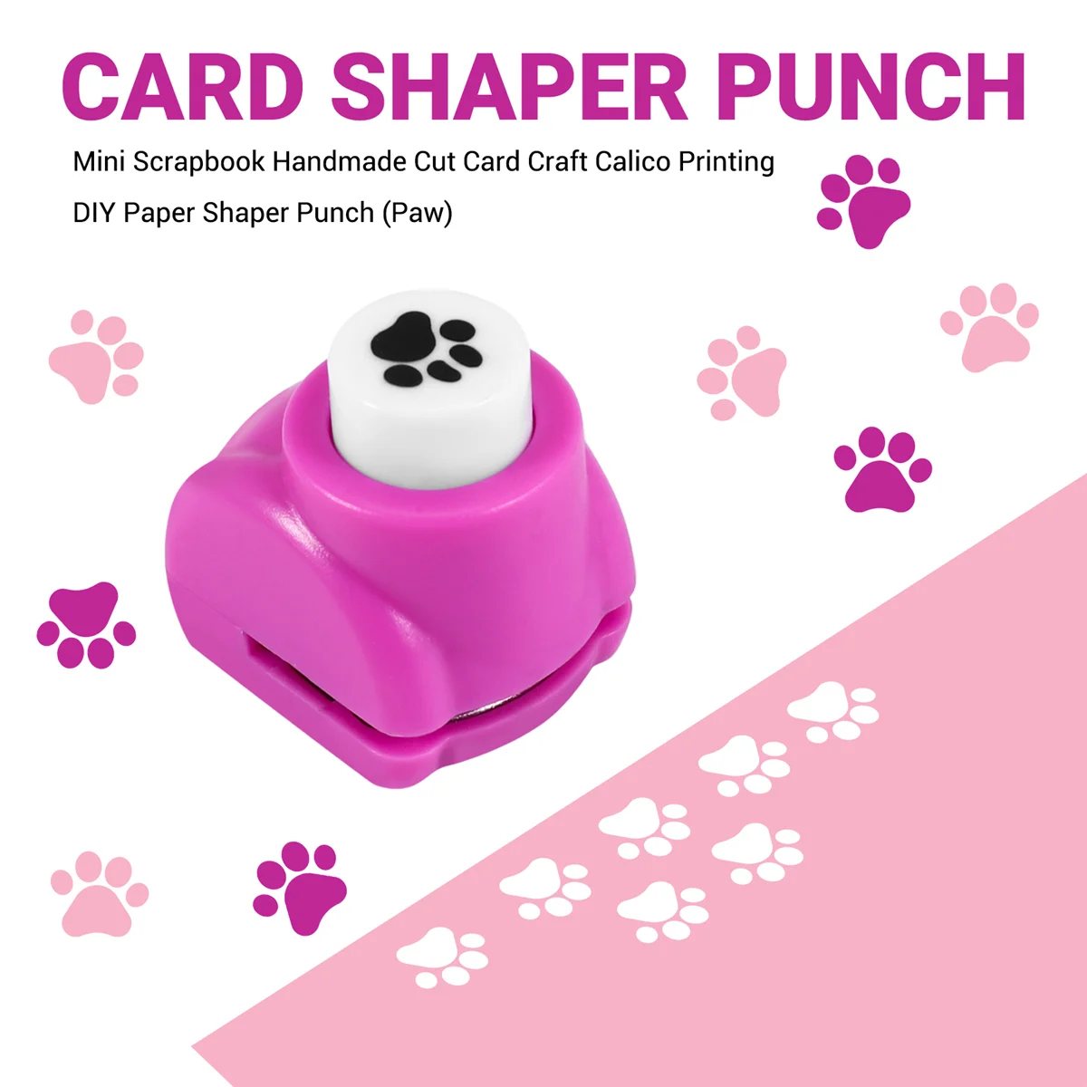 Мини-альбом для скрапбукинга ручной работы режущая карточка ремесло пятнистая печать Сделай Сам бумажный формирователь Дырокол (лапа)