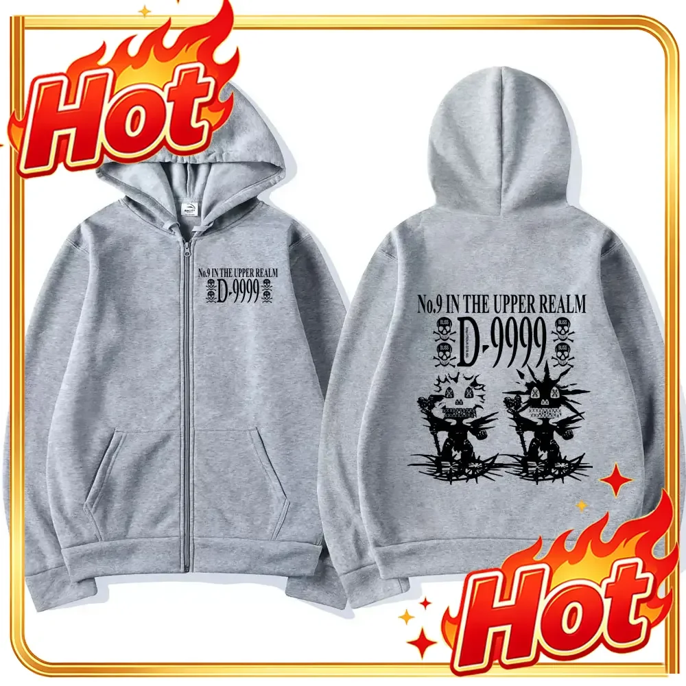 Swedish Rapper Bladee Skate Drain Gang Zipper Hoodies Men Women Casual Oversized Zip Up Sweatshirt Fashion Hip Hop Hoody Jackets