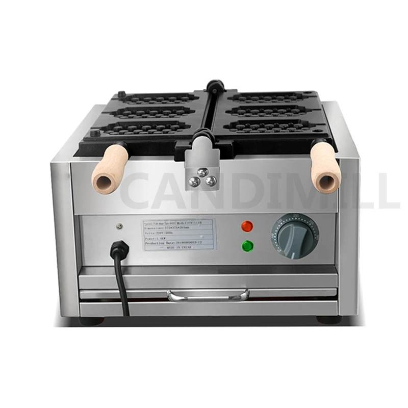 Commercial Use 3pcs Honeycomb Shape Waffle Maker Iron Waffle Pops Stick Baking Machine Waffle Snacks Grill Baker