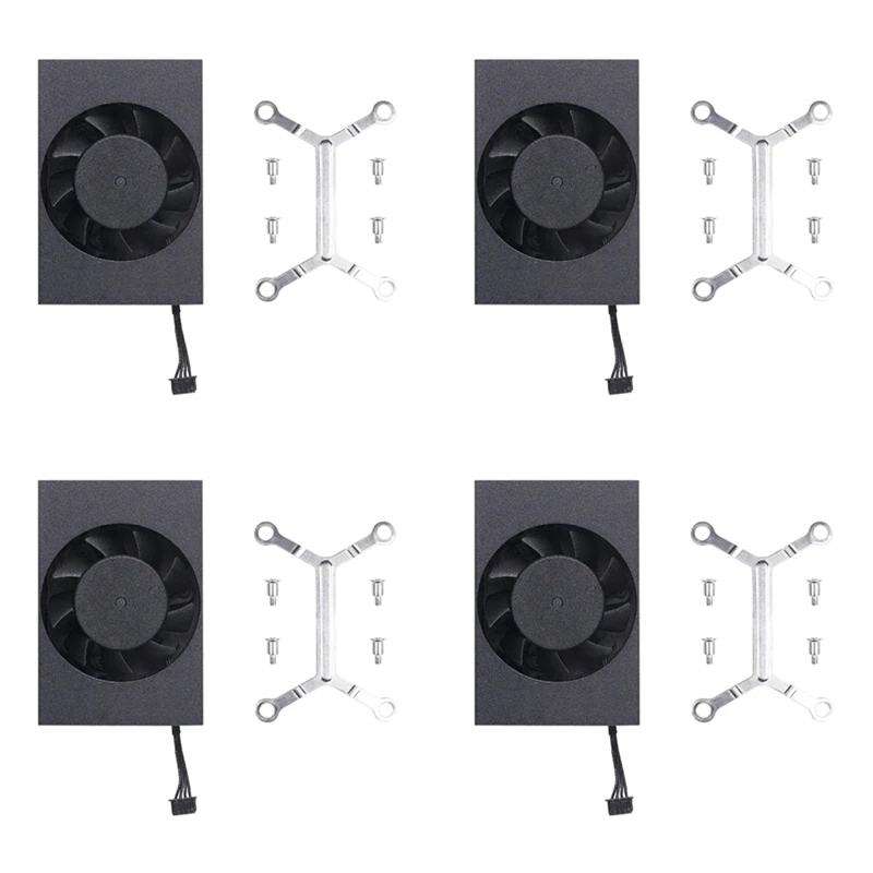 

4X Aluminum Heatsink With Fan For Jetson Xavier Nx Module Embedded Adjustable Speed Fan Heatsink