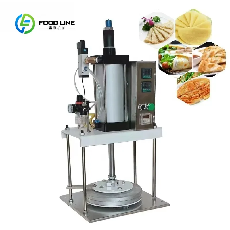 High Quality Lumpia Wrapper Machine Spring Roll Sheet Making Machine Food Automatic Tortilla Press Machine Customized