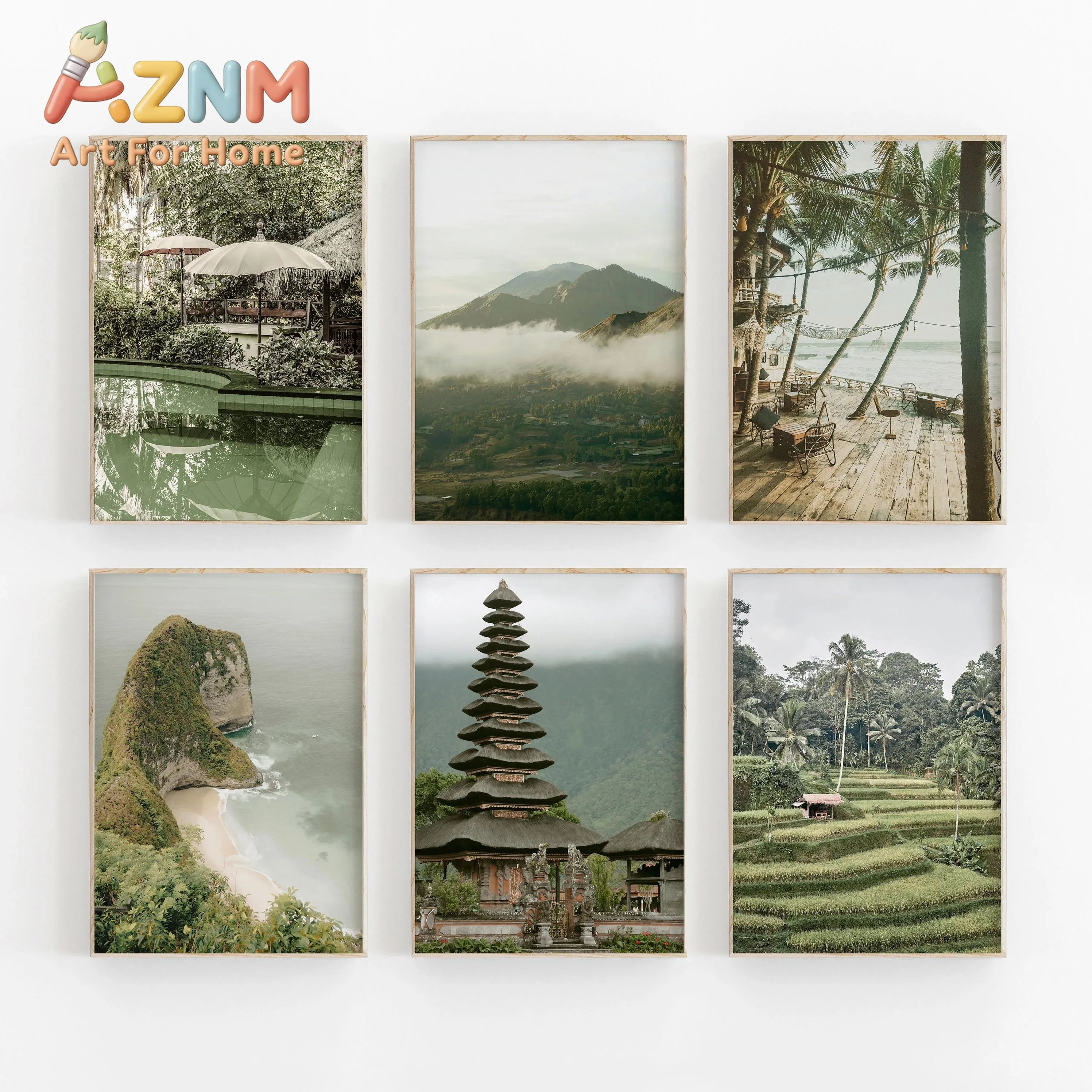 1pc Bali Canvas Art Print - Se - огляд і ціна Home Office Bali