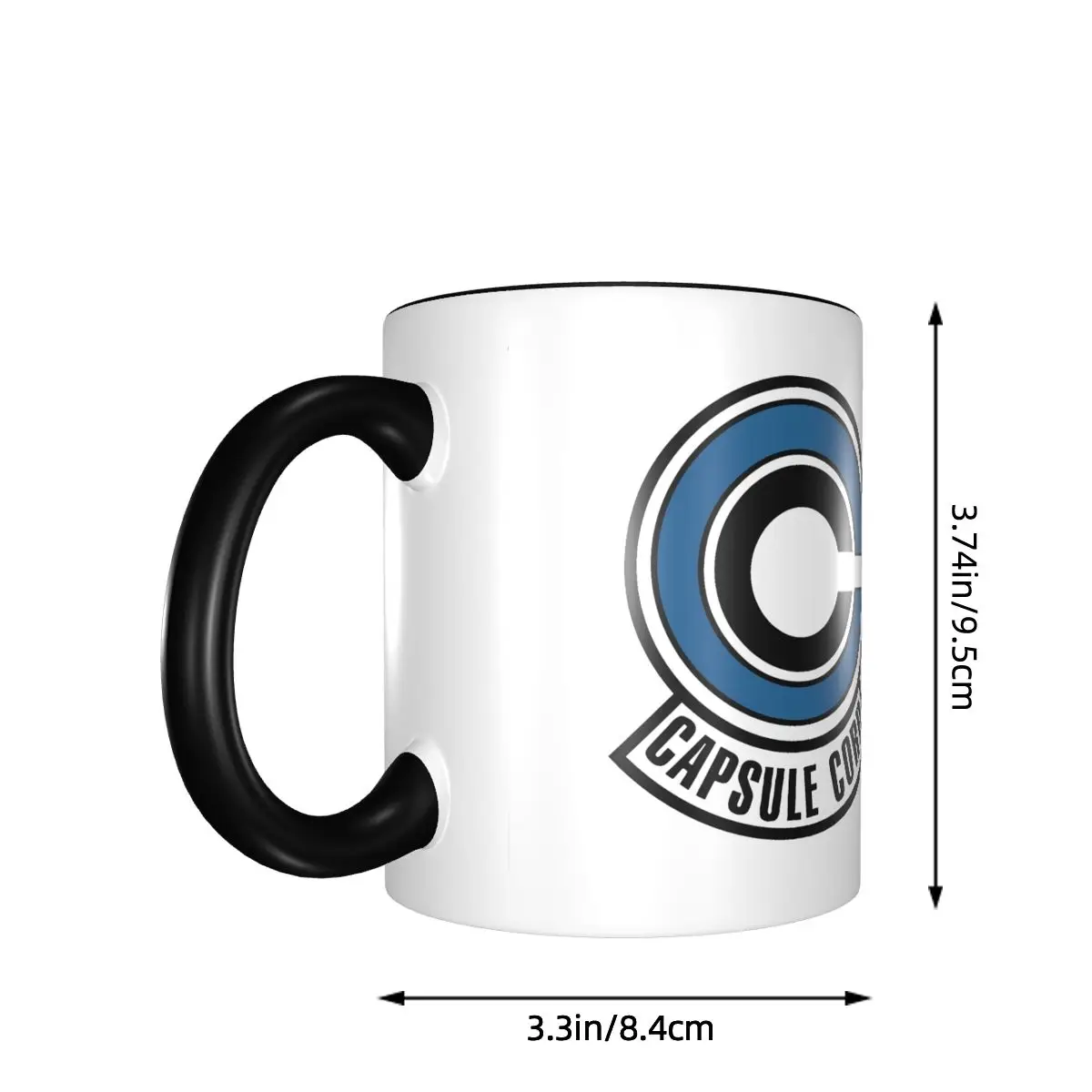 DBZ Capsule Corp Dragon Ball Merch tazas de café divertidos Anime Manga taza regalos
