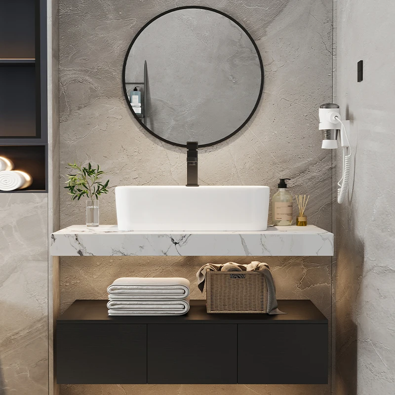 

Bathroom Cabinet Face Wash Basin Cabinet Combination Wash Sink Toilet Toilet