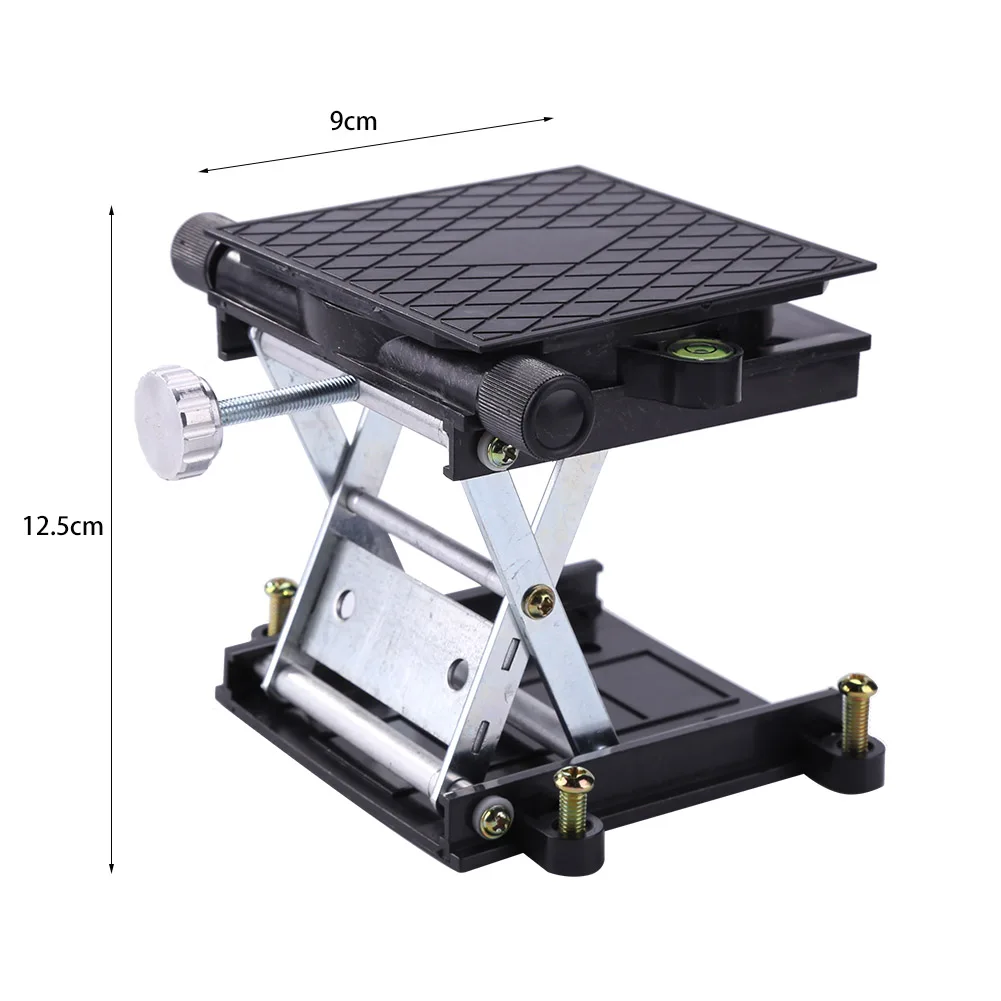 Imagem -06 - Alumínio Router Lift Table Carpintaria Gravura Lab Stand Table Rack Lift Lifting Benches Ajustável