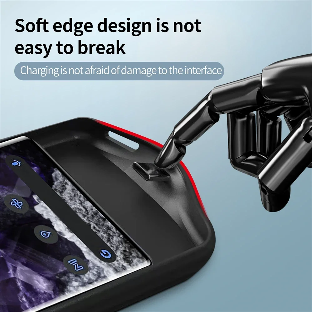 10000mAh Powerbank Cover For Google Pixel 8 Pro External Battery Cases Portable Charger Power Bank Case For Google Pixel 8