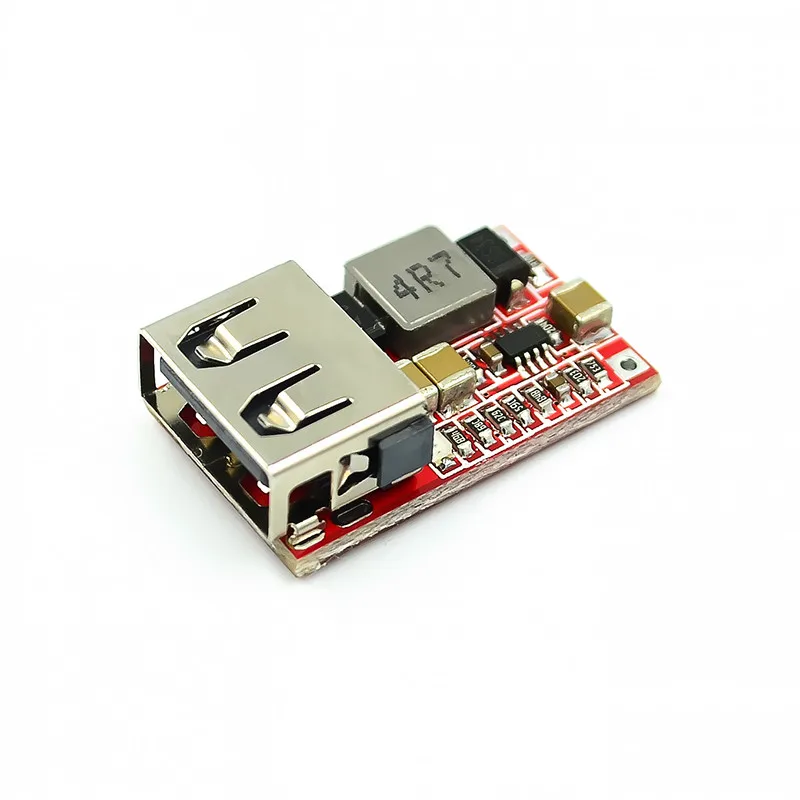 Efficiency 97.5% DC-DC step-down module 6-24V12V24V to 5V3A car USB mobile phone charger