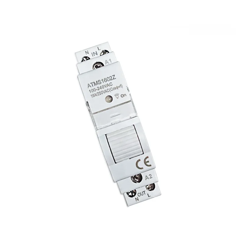 ABZV-Tuya Smart Life ZigBee 16A Din-рейка 1P переключатель счетчик кВтч с монитором энергии таймер поддержка приложения дистанционное управление