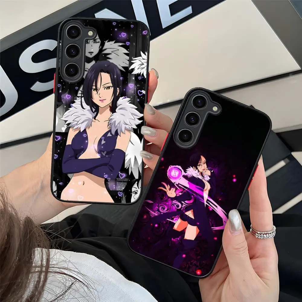Seven Deadly Sins Merlin Phone Case for Samsung Galaxy S26 S25 S24 S23 S22 S21 Plus FE Ultra Skin Feel Shockproof Cover - view 3