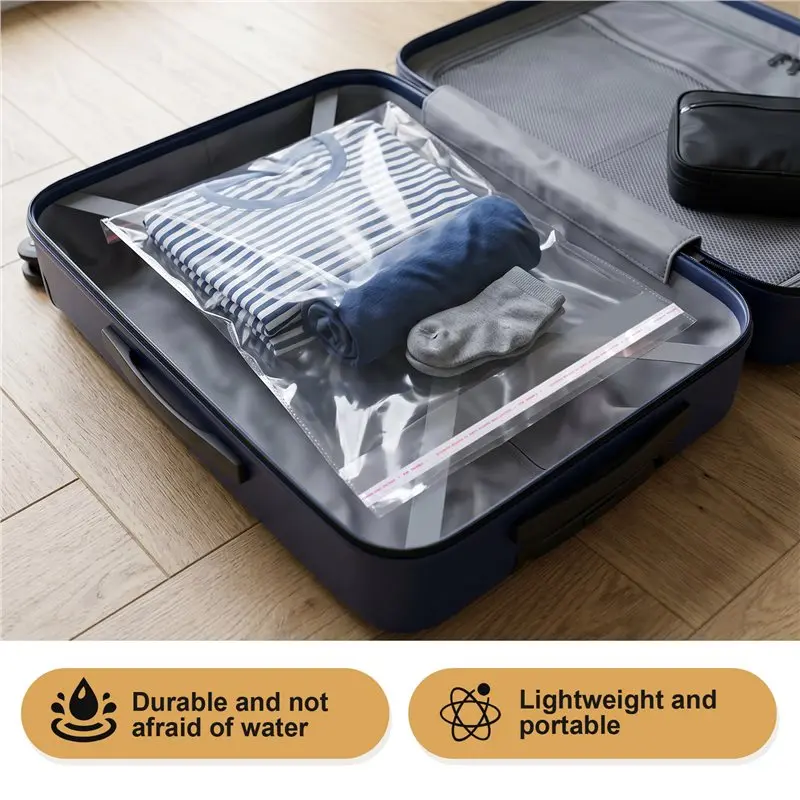 LLCS-100X A3 Package Bag 45X32cm Clear Resealable Plastic Self Seal Adhesive