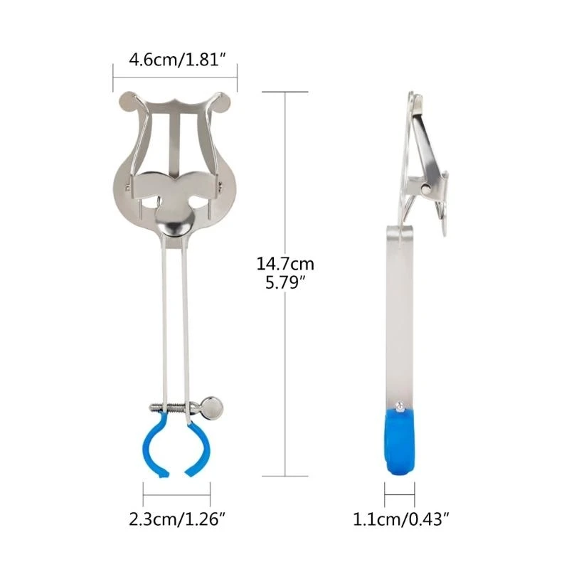 Trumpet March Clamp on March Trumpet Lyre Music Sheet Clip on Instruments