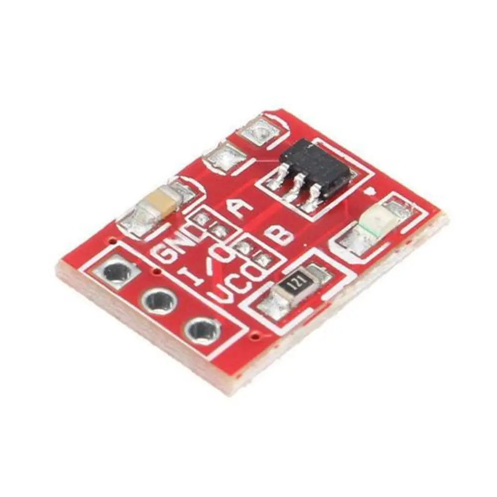 5/10PCS TTP223 Touch Key Switch Module Touching Button Self-Locking No-Locking Capacitive Switches Single Channel For Arduino l8