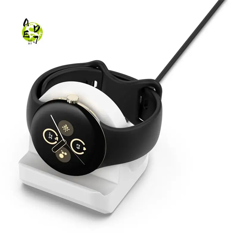 

AED7-Charging Stand Dock Holder Non-Slip Charger Base Holder For Google Pixel Watch 3 41Mm 45Mm For Google Pixel Watch 2