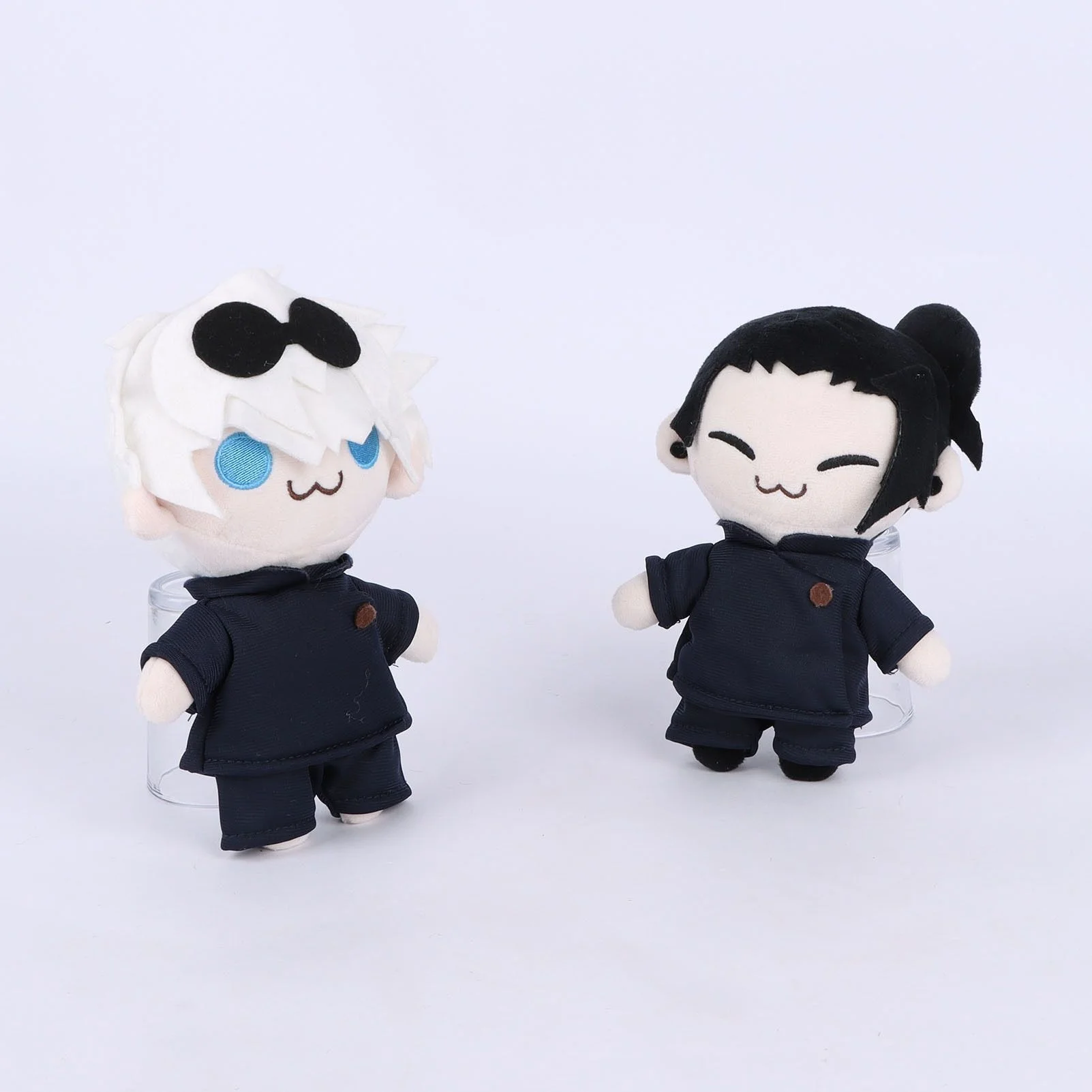 Jujutsu Kaisen Satoru Gojo Geto Suguru juguetes de peluche para fanáticos, muñecas de algodón esponjosas, recuerdo Kawaii, Halloween, regalo de Navidad